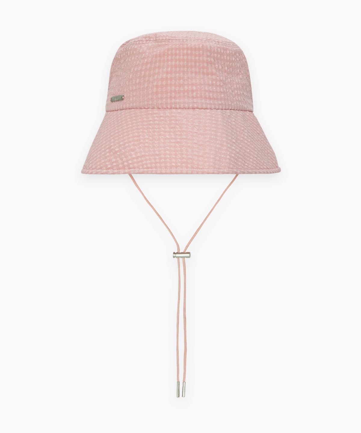 시눈(SINOON) GINGHAM CHECK BUCKET HAT (PINK)