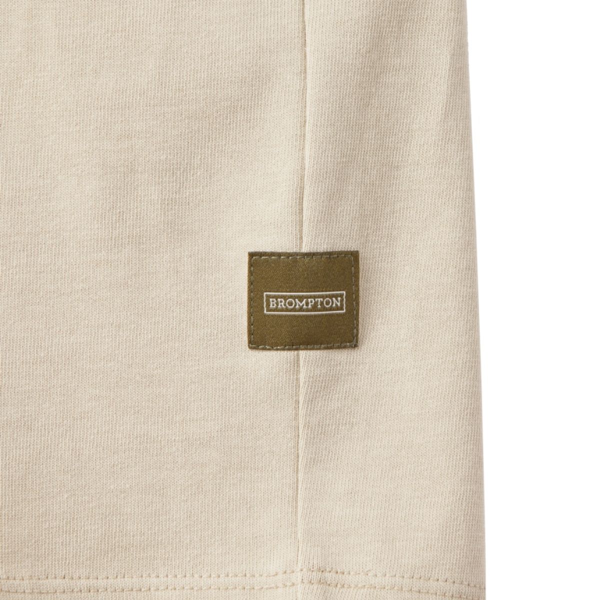 브롬톤 런던(BROMPTON LONDON) LETTERING GRAPHIC T-SHIRT - L/BEIGE (P242UTS415)