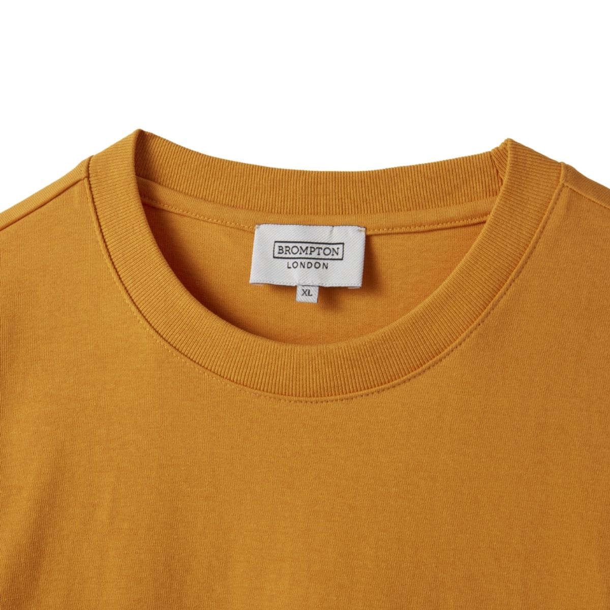 브롬톤 런던(BROMPTON LONDON) LETTERING GRAPHIC T-SHIRT - ORANGE (P242UTS415)