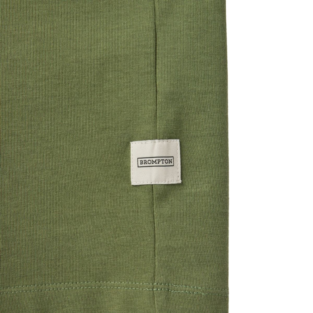 브롬톤 런던(BROMPTON LONDON) LETTERING GRAPHIC T-SHIRT - OLIVE (P242UTS415)