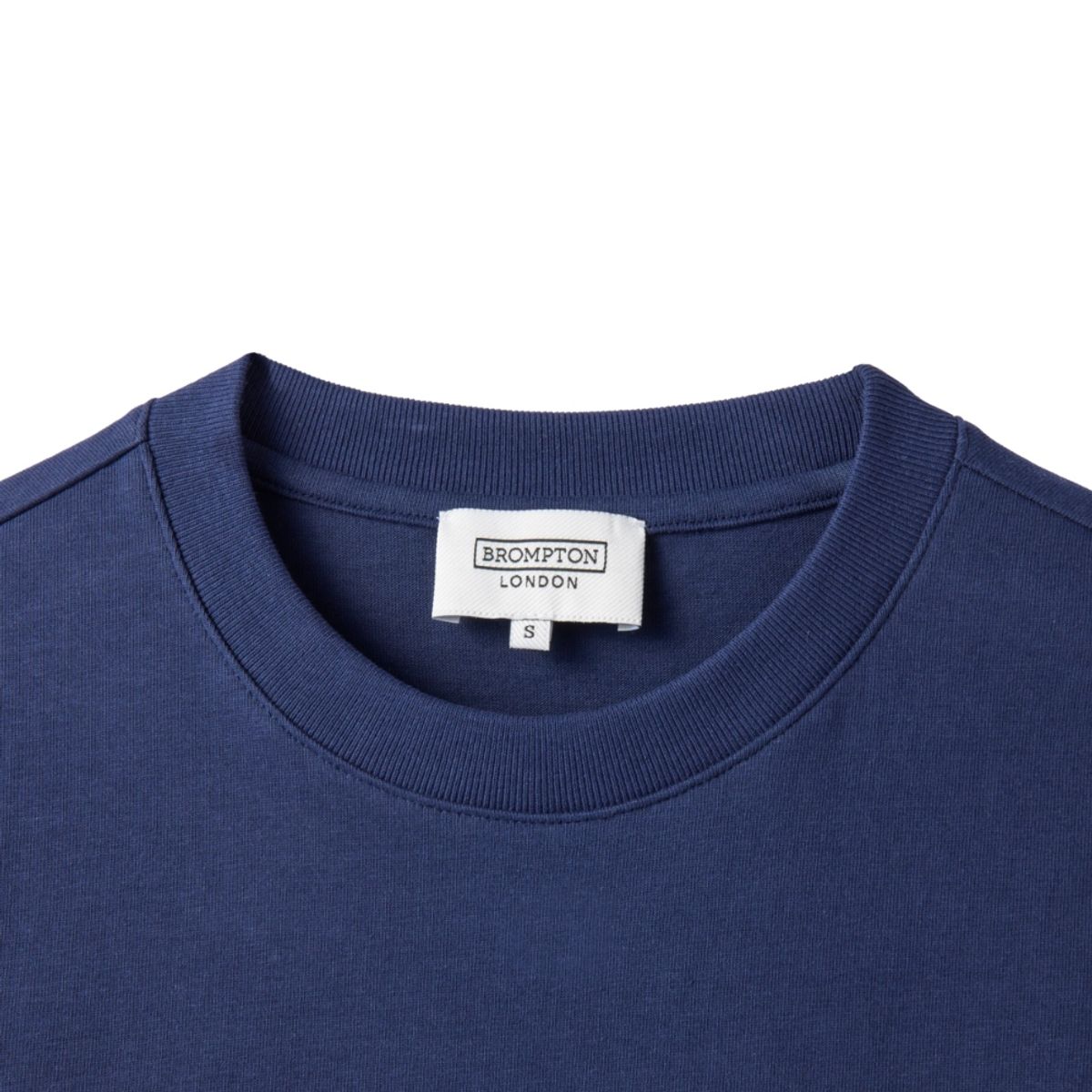 브롬톤 런던(BROMPTON LONDON) LETTERING GRAPHIC T-SHIRT - NAVY (P242UTS415)