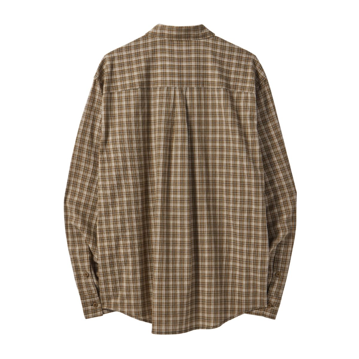 브롬톤 런던(BROMPTON LONDON) POCKET DETAIL SHIRT - BROWN (P241MSH501)