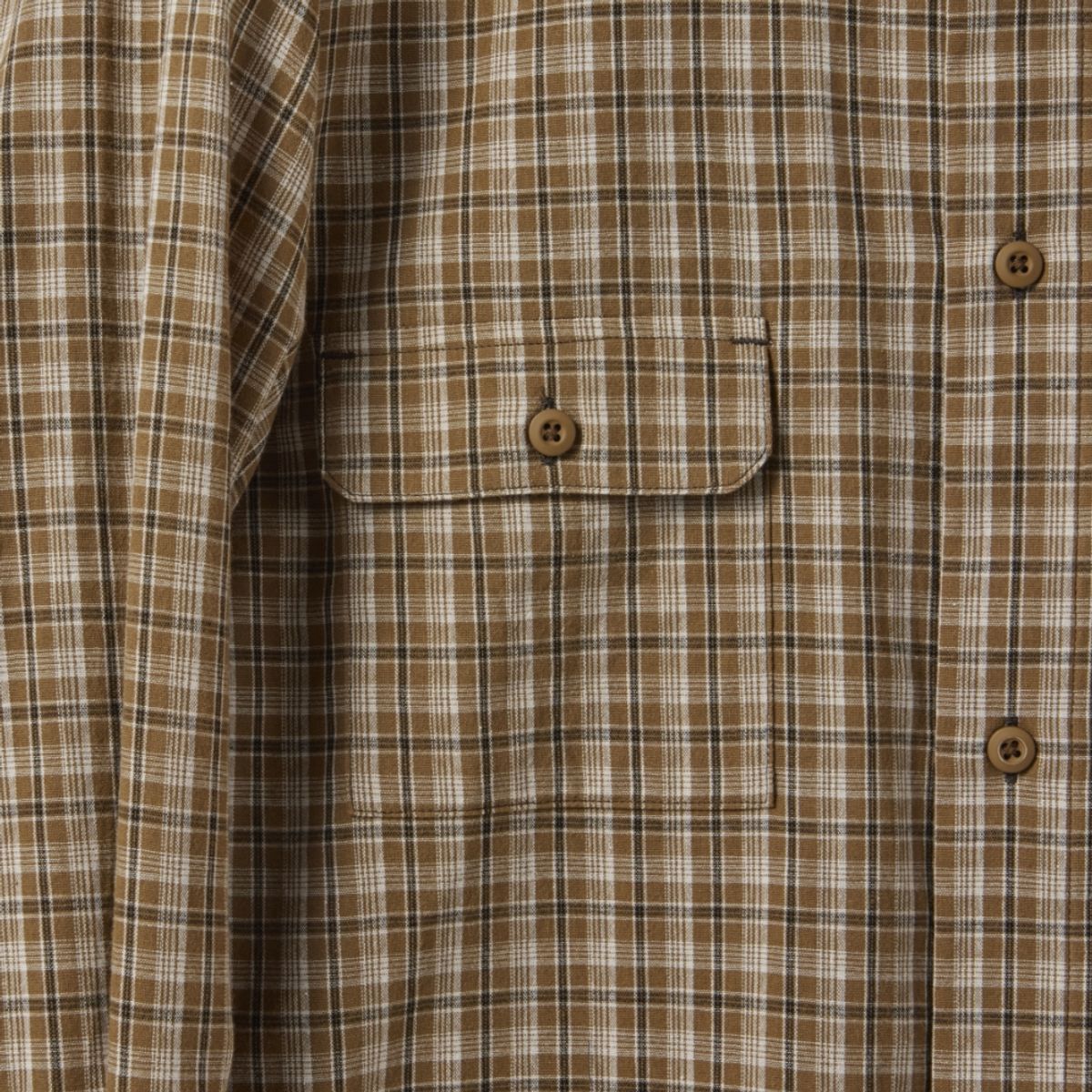 브롬톤 런던(BROMPTON LONDON) POCKET DETAIL SHIRT - BROWN (P241MSH501)