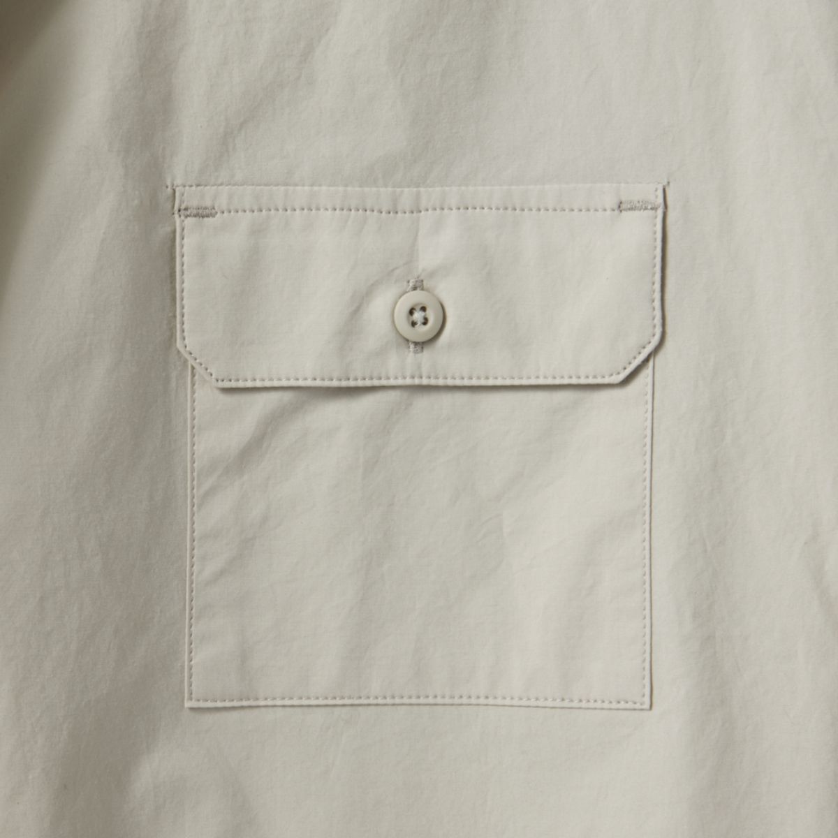 브롬톤 런던(BROMPTON LONDON) POCKET DETAIL SHIRT - L/BEIGE (P241MSH501)
