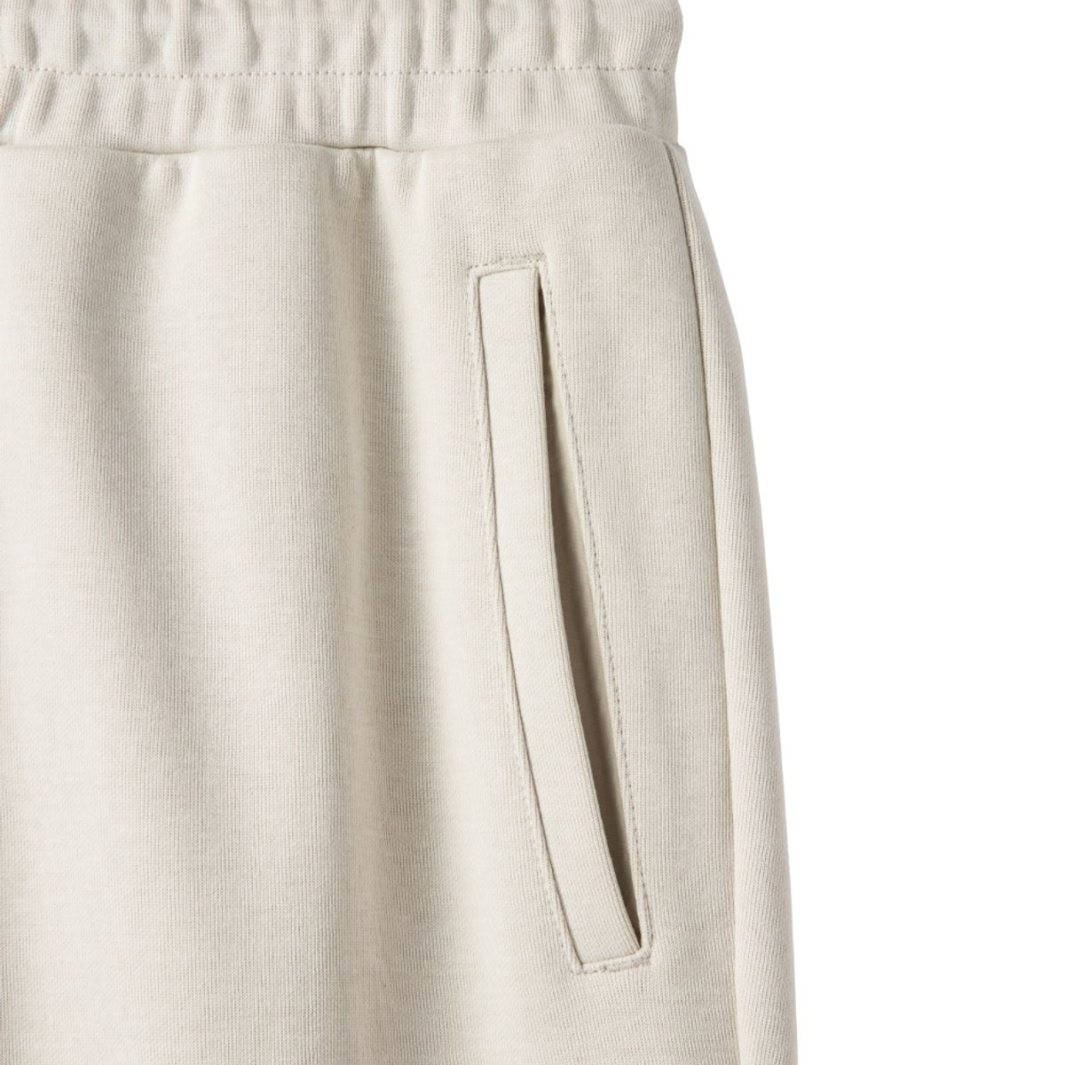 브롬톤 런던(BROMPTON LONDON) TRAINING JOGGER-FIT TROUSERS - IVORY (P241UPT135)