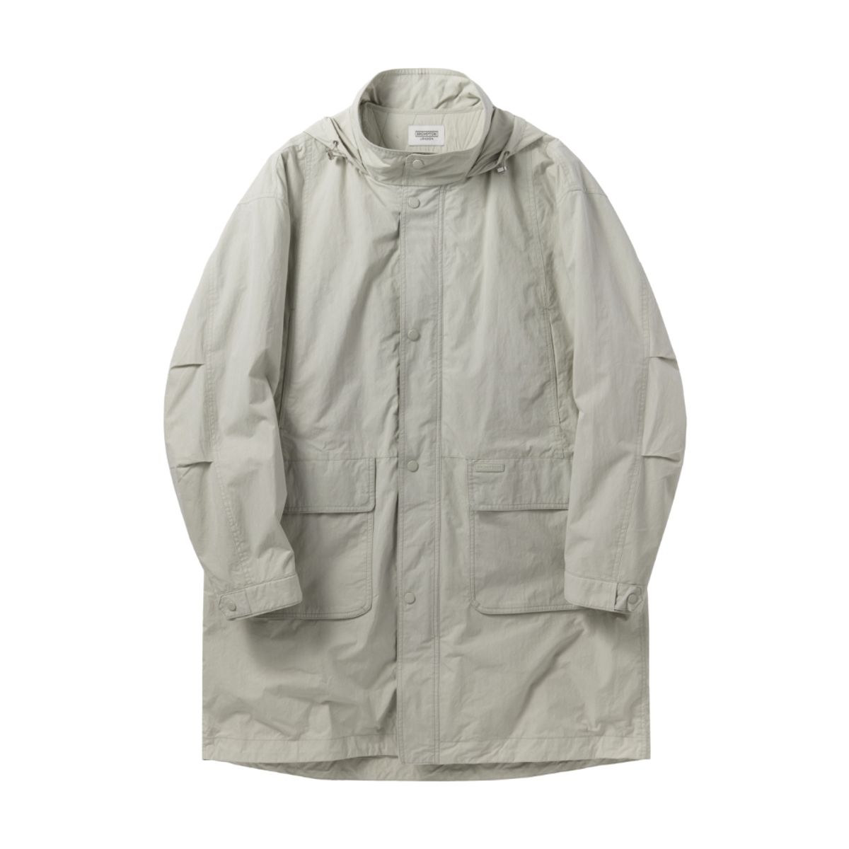 브롬톤 런던(BROMPTON LONDON) GREENFORD BRIT COAT - L/GREY (P241UJP401)