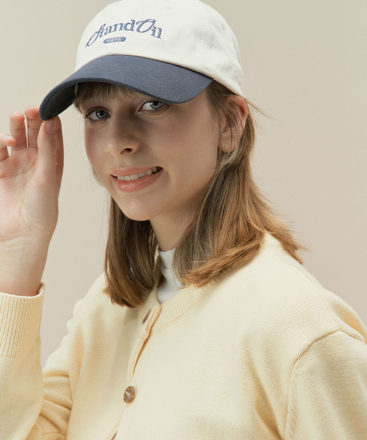 스탠드오일(STAND OIL) Bonheur Mix Ball Cap · 보너 믹스 볼캡