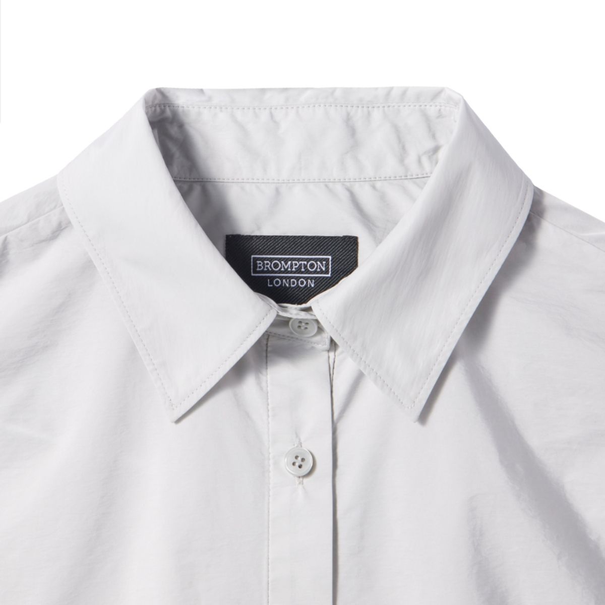 브롬톤 런던(BROMPTON LONDON) W WAIST STRING LONG SHIRT - L/GREY (P241WSH350)