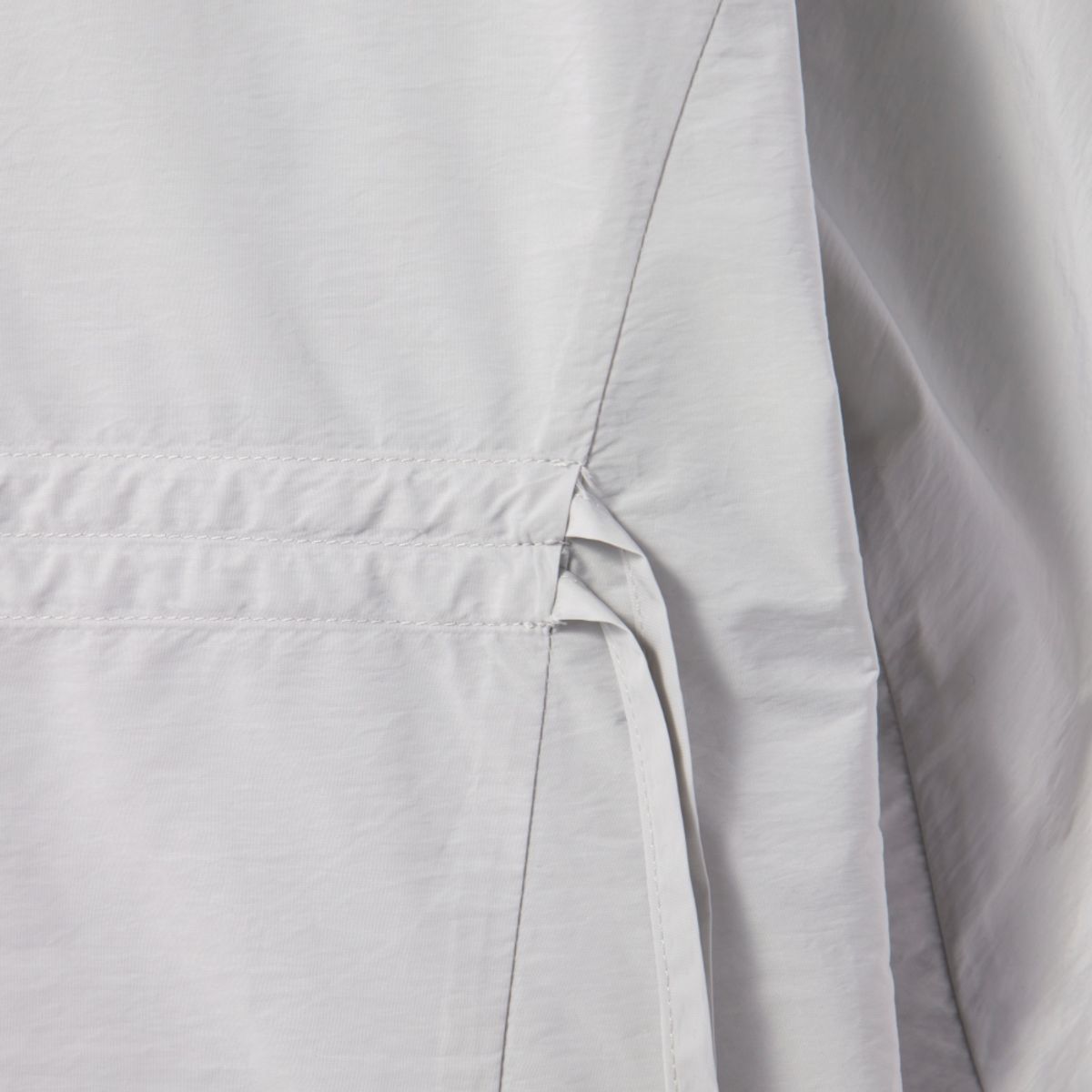브롬톤 런던(BROMPTON LONDON) W WAIST STRING LONG SHIRT - L/GREY (P241WSH350)