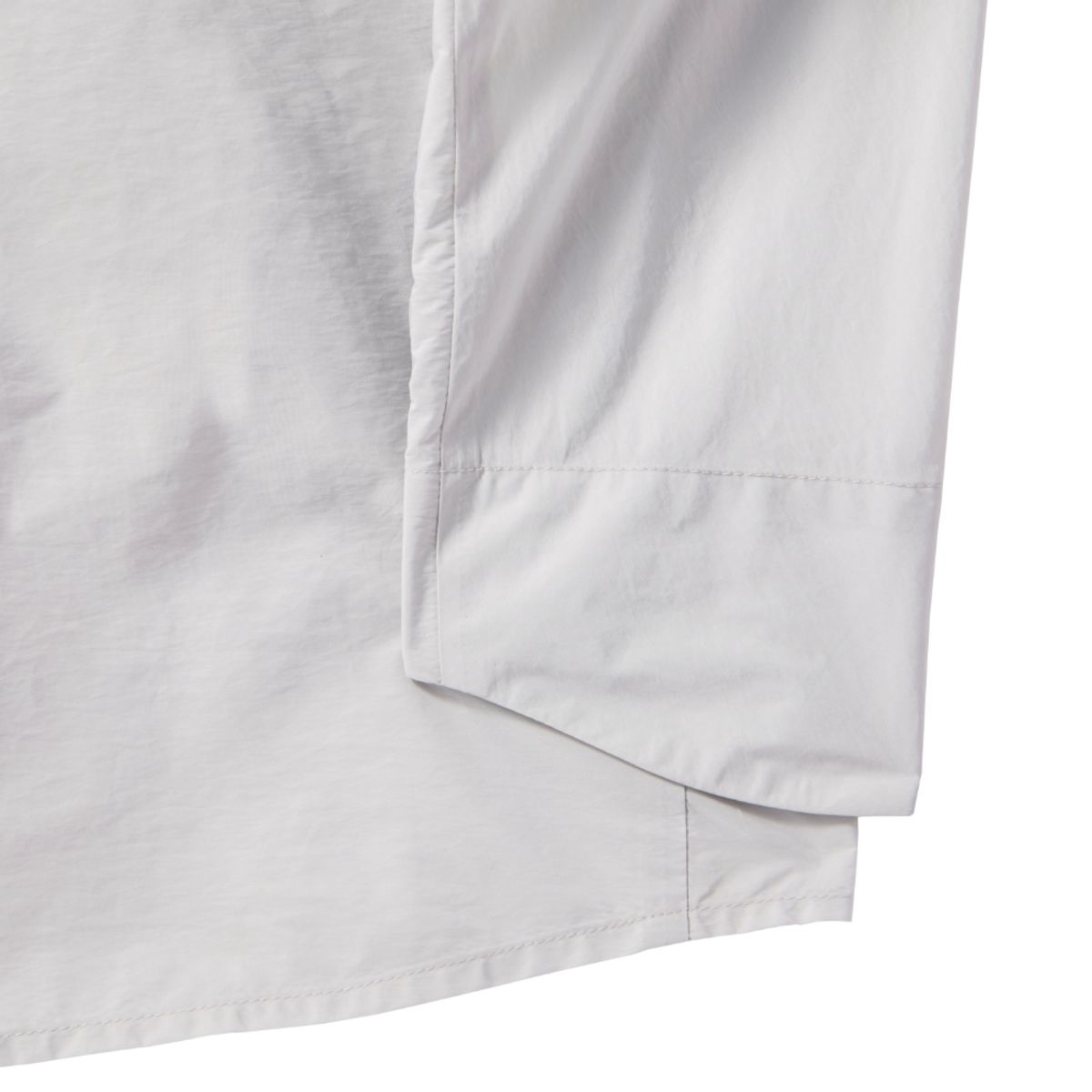 브롬톤 런던(BROMPTON LONDON) W WAIST STRING LONG SHIRT - L/GREY (P241WSH350)