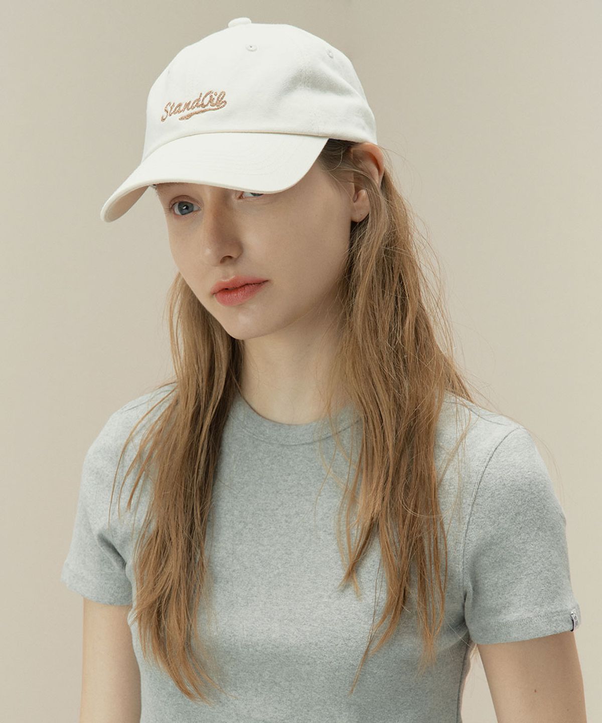 스탠드오일(STAND OIL) Stand Logo Ball Cap · 스탠드 로고 볼캡