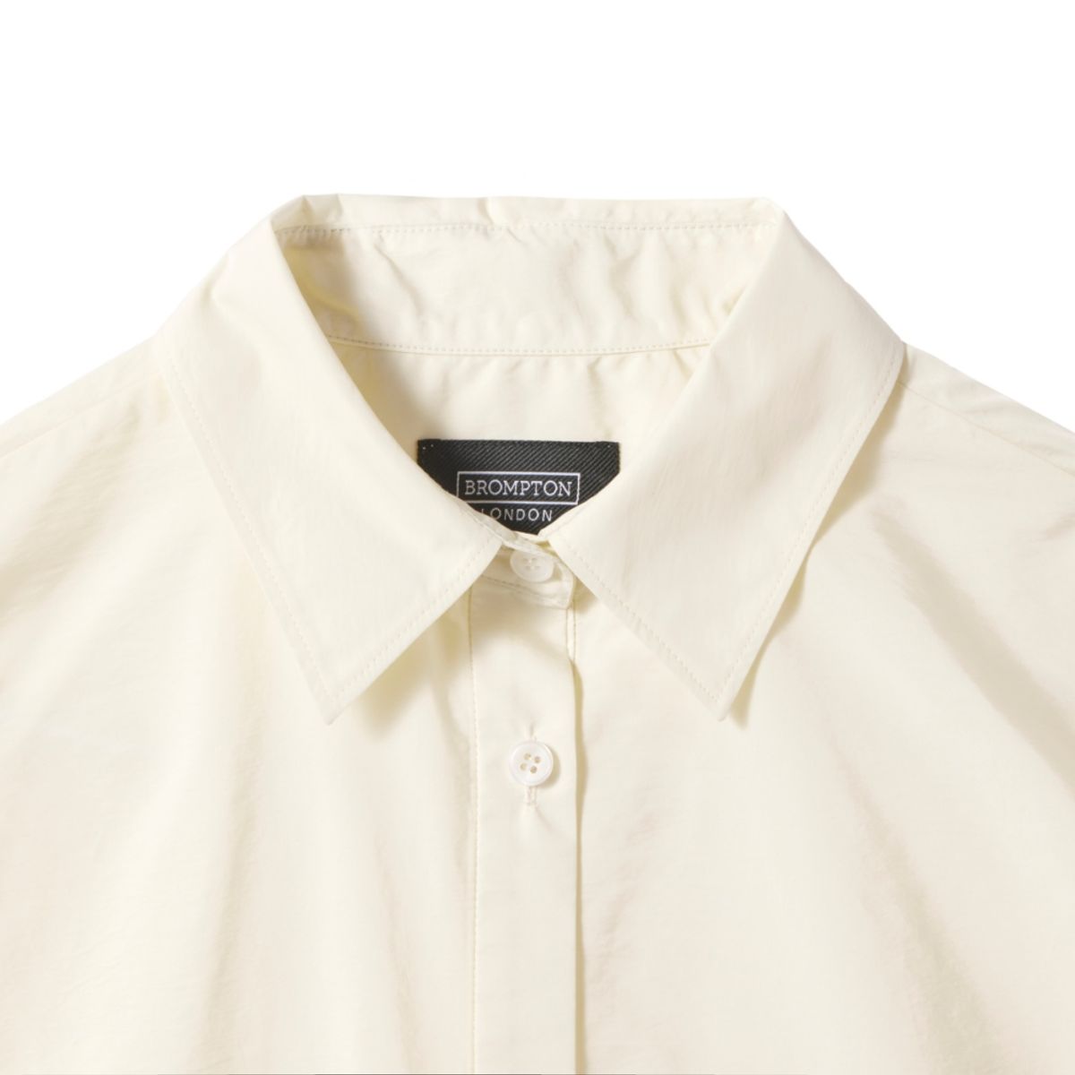 브롬톤 런던(BROMPTON LONDON) W WAIST STRING LONG SHIRT - L/BEIGE (P241WSH350)