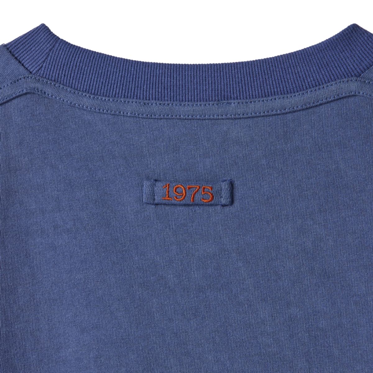 브롬톤 런던(BROMPTON LONDON) 1975 PIGMENT HALF SLEEVE T-SHIRT - BLUE (P242UTS418)