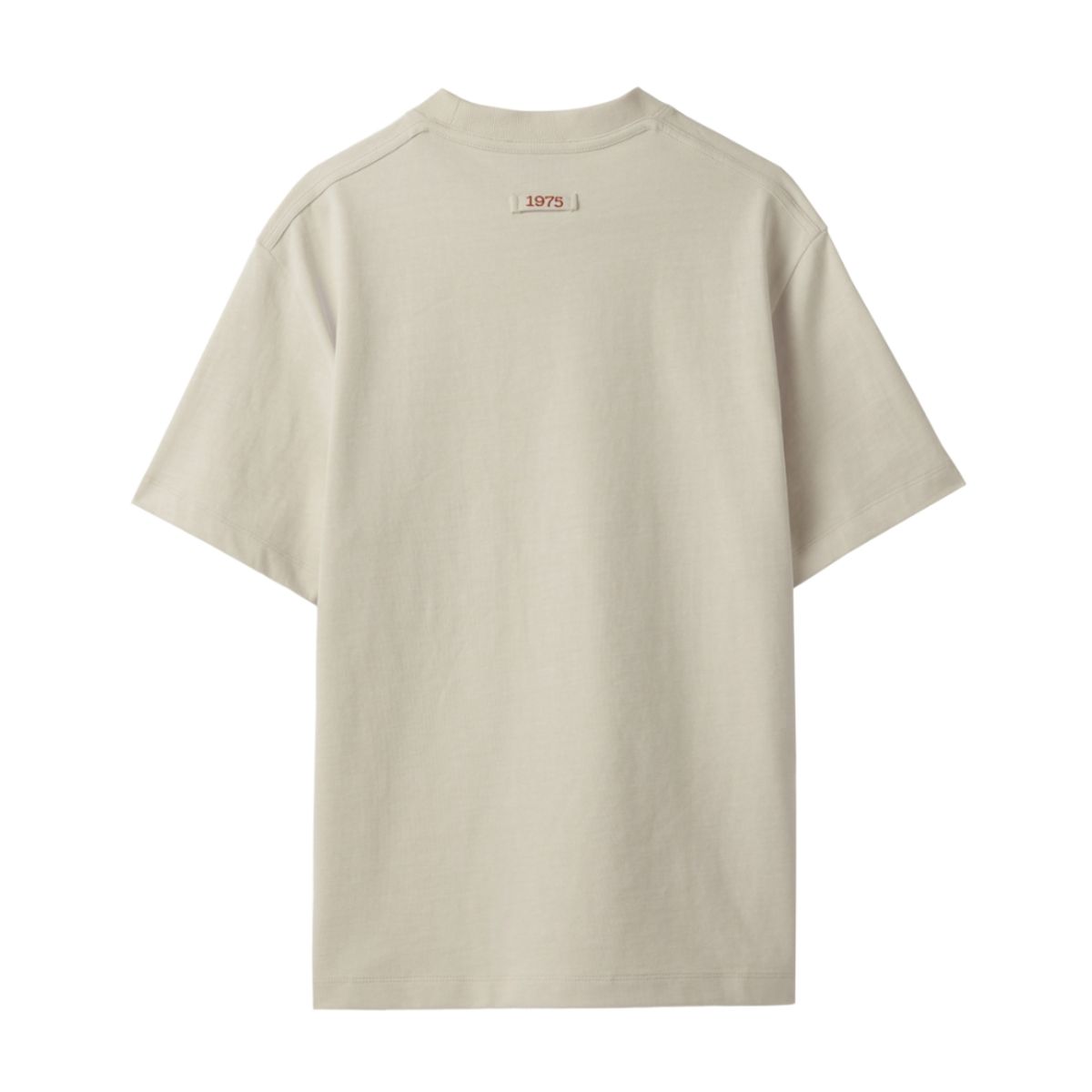 브롬톤 런던(BROMPTON LONDON) 1975 PIGMENT HALF SLEEVE T-SHIRT - IVORY (P242UTS418)