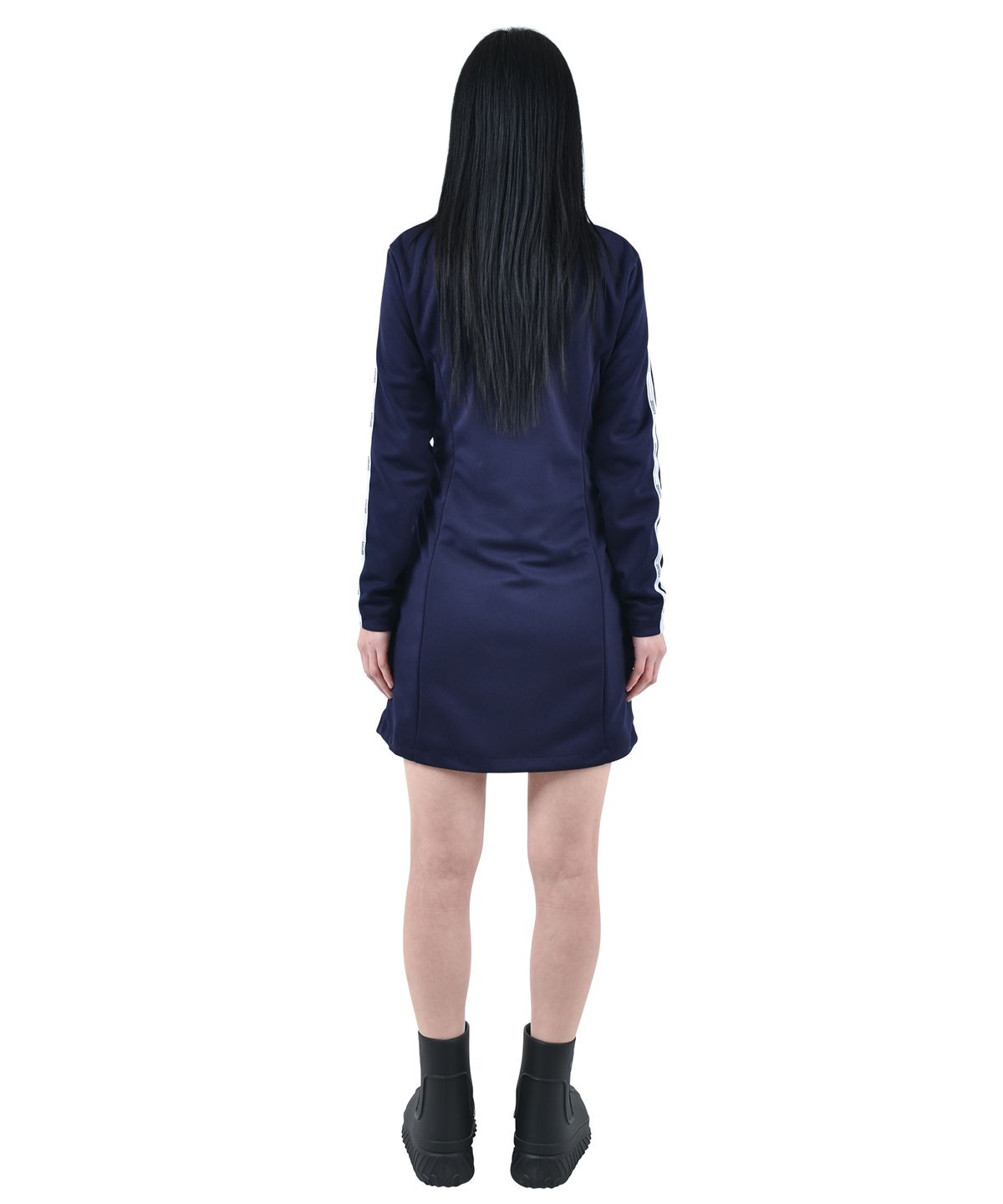 카타르시스(KATHARSIS) 스포티 트랙 져지 원피스 네이비 S M