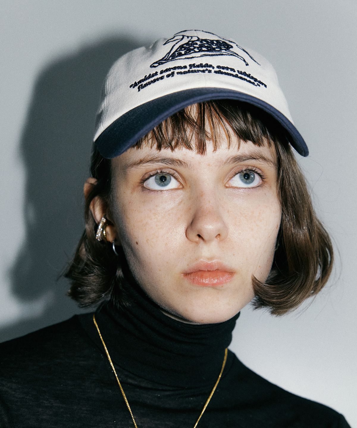 마이스(MAIS) CORN LOVERS CLUB BALL CAP / NAVY