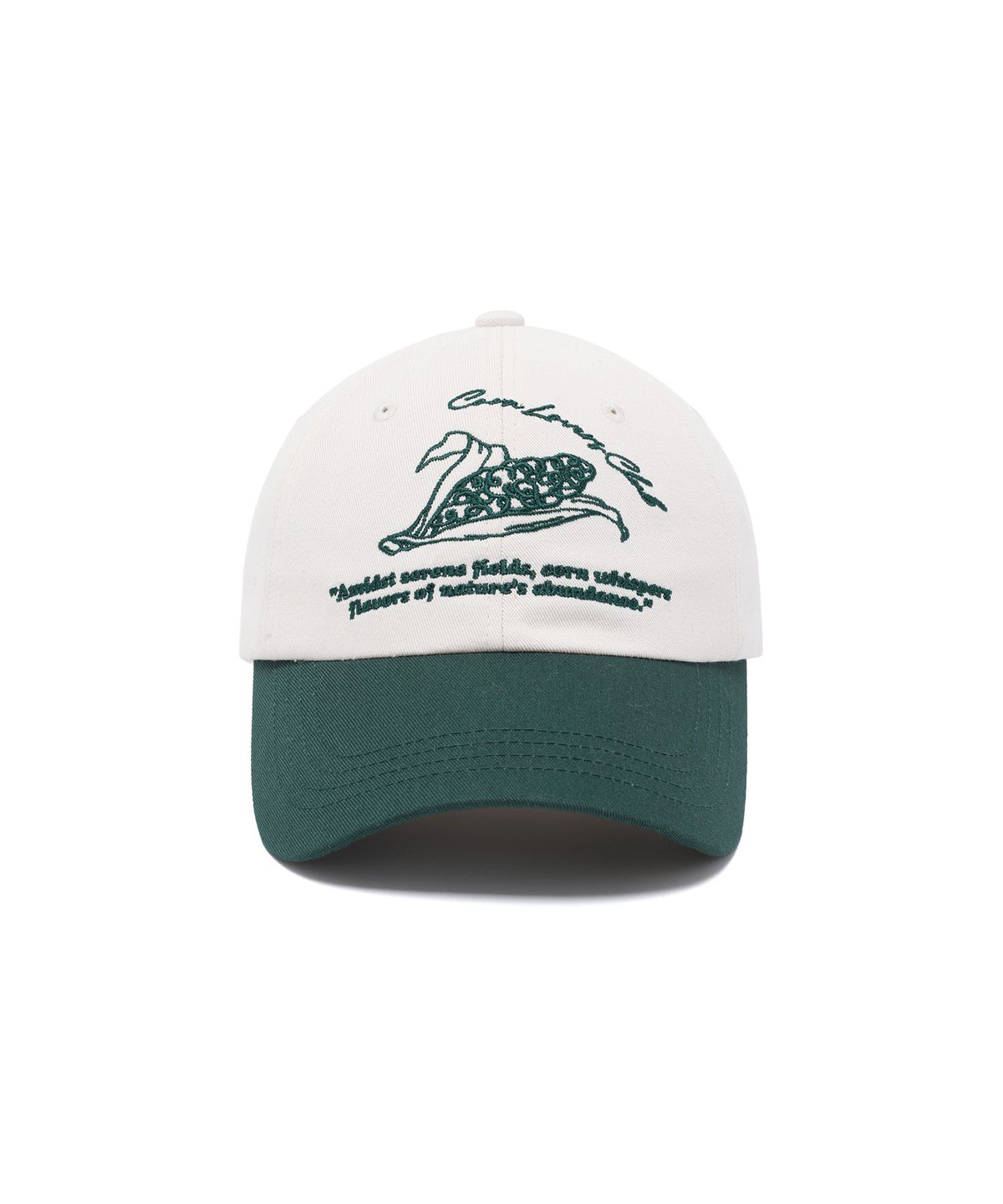마이스(MAIS) CORN LOVERS CLUB BALL CAP / GREEN