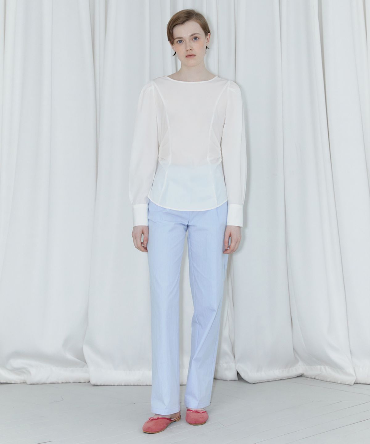 시눈(SINOON) CN STANDARD PANTS (LIGHT BLUE)