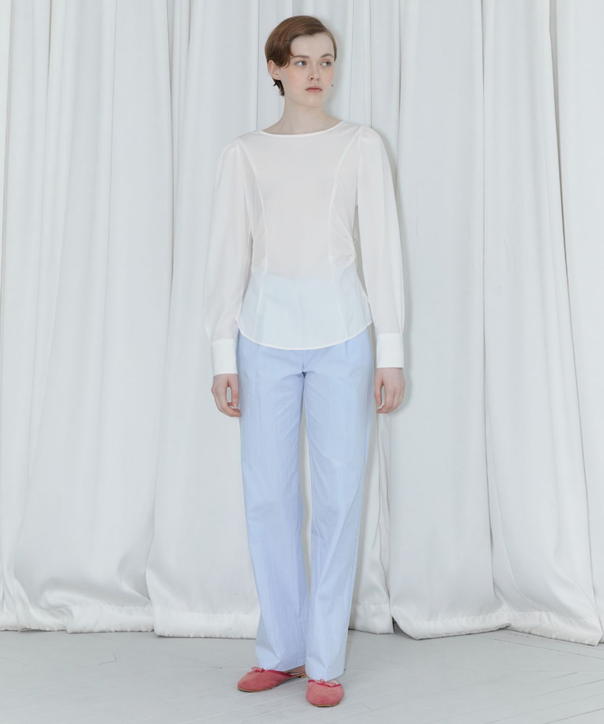 시눈(SINOON) CN STANDARD PANTS (LIGHT BLUE)