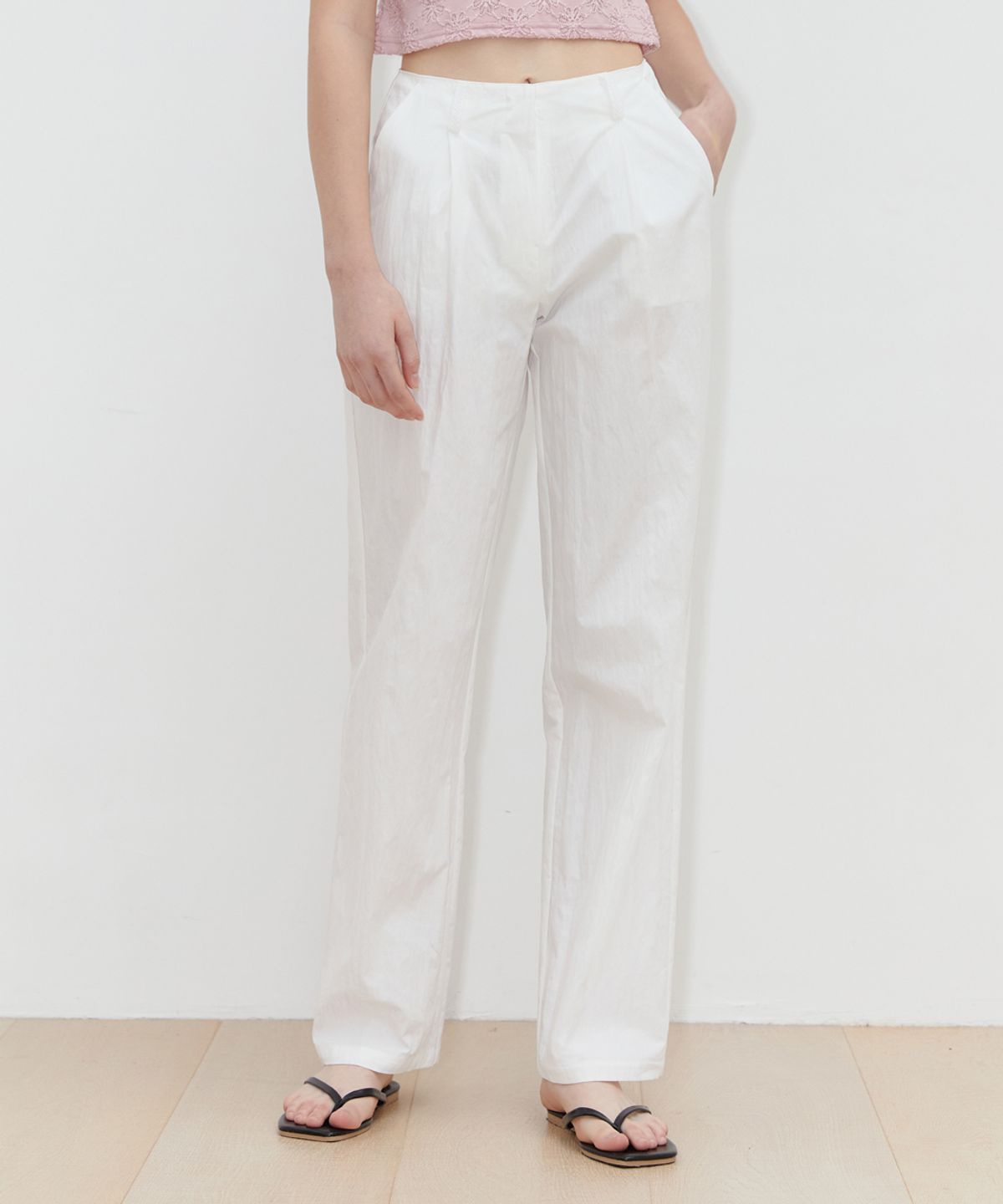 시눈(SINOON) CN STANDARD PANTS (WHITE)