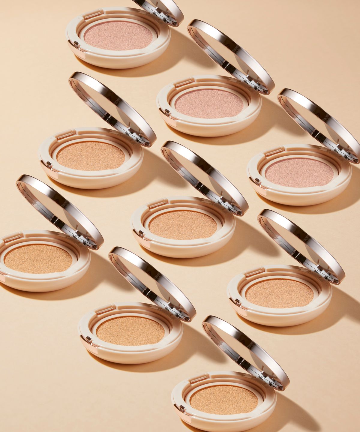메이크업헬퍼(MAKEUP HELPER) 앰플 글로우 빅사이즈 쿠션 23g 로즈 글리터