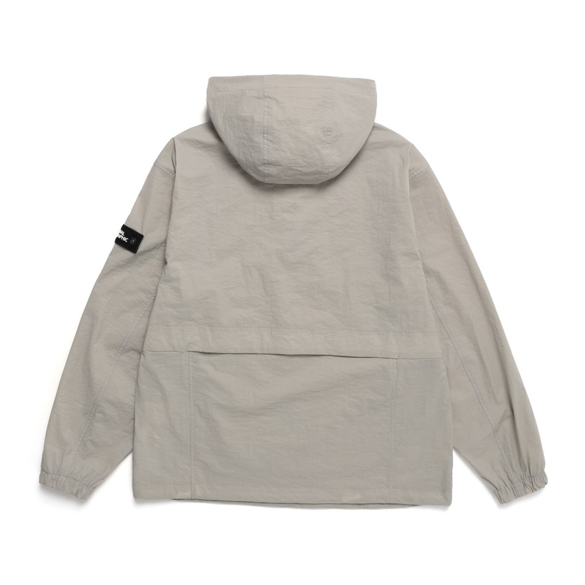 내셔널지오그래픽(NATIONALGEOGRAPHIC) N241UFT940 디머 우븐 트레이닝 후디 아노락 OAK BEIGE
