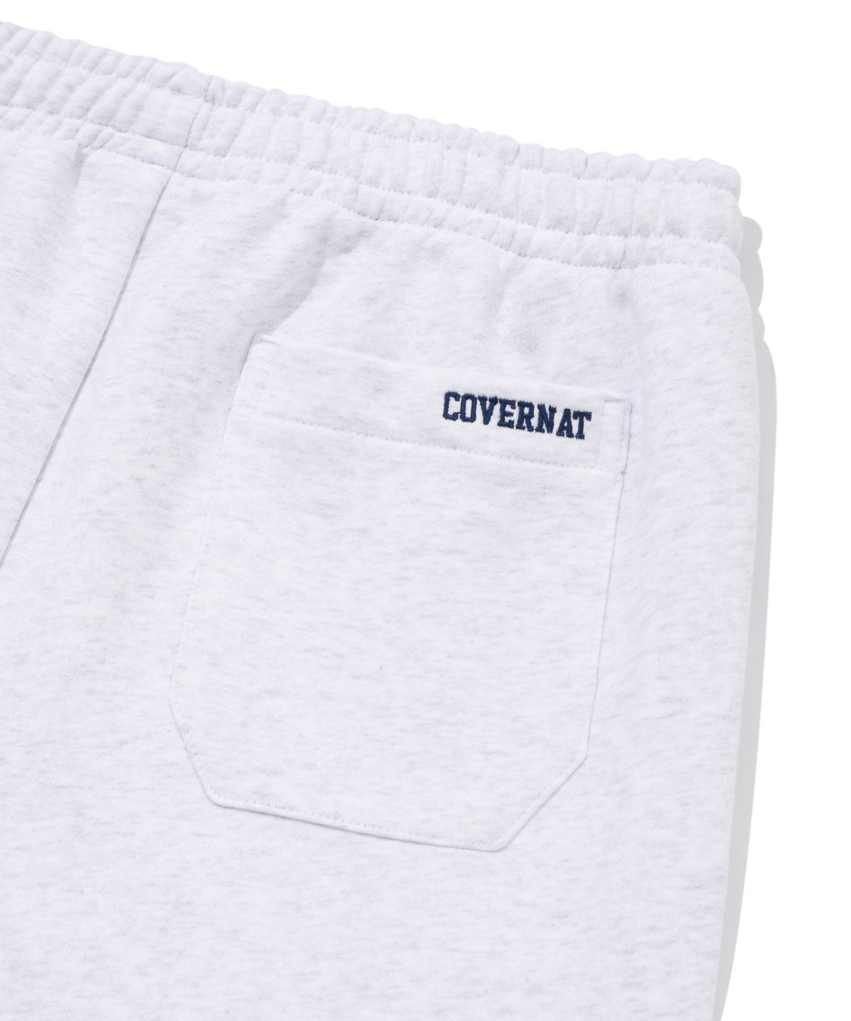 커버낫(COVERNAT) C 로고 스웻 쇼츠 헤더 그레이