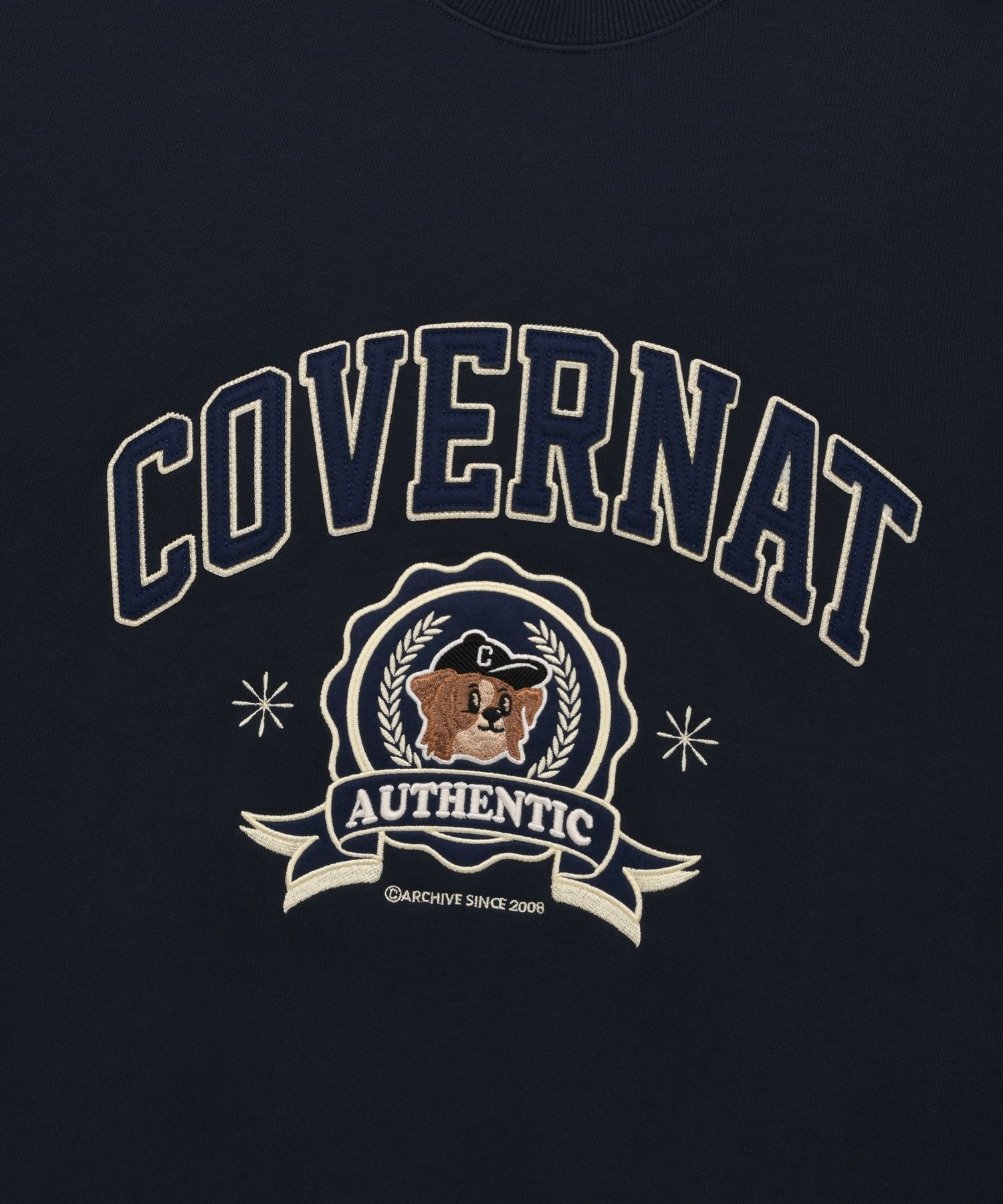 ★韓国の人気★【COVERNAT】★BORDER COLLIE SWEATSHIR.T★ ☆韓国の人気☆【COVERNAT】☆BORDER COLLIE SWEATSHIR.T