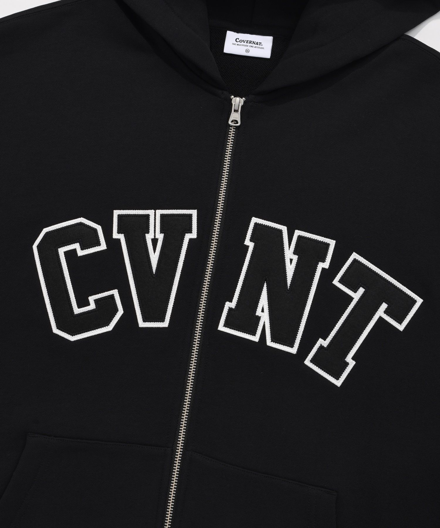 ★COVERNAT★ CVNT Dying Overfit Hoodie Zip-up Navy MUSINSA | COVERNAT Overfit CVNT Hoodie Zip Up Navy