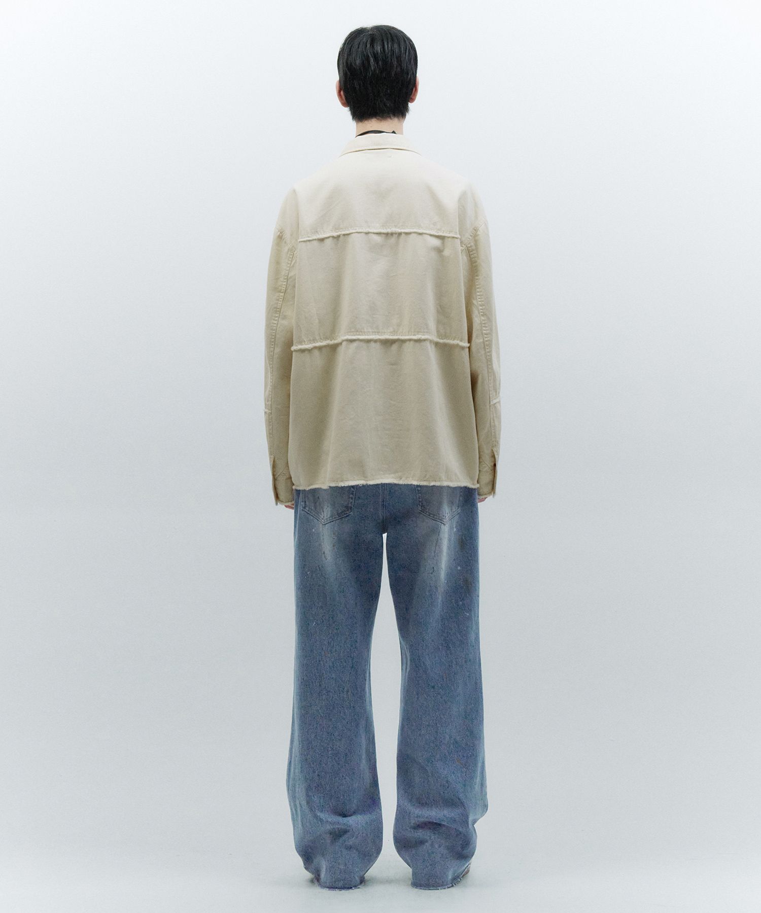 パンツ INSILENCE Stained Painting Denim Pants INSILENCE Stained Painting Denim Pants - メルカリ