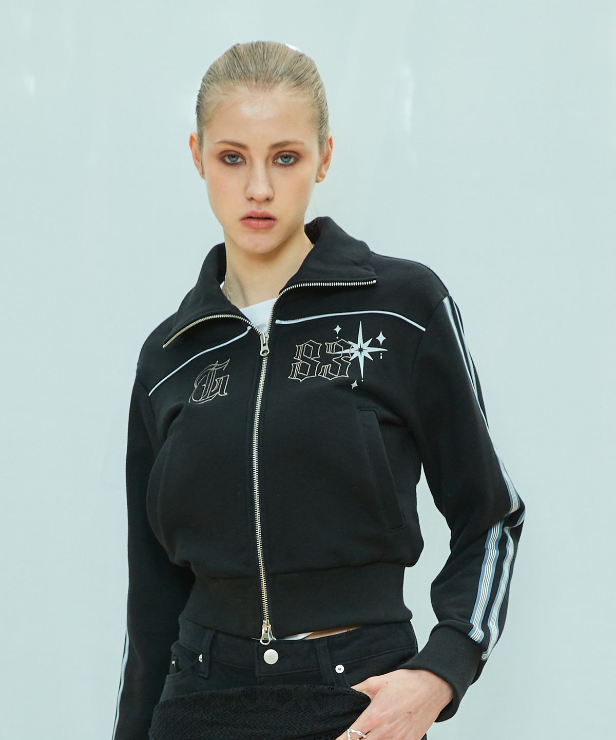 라티젠(LARTIGENT) L9 TRACK ZIP-UP(BLACK)
