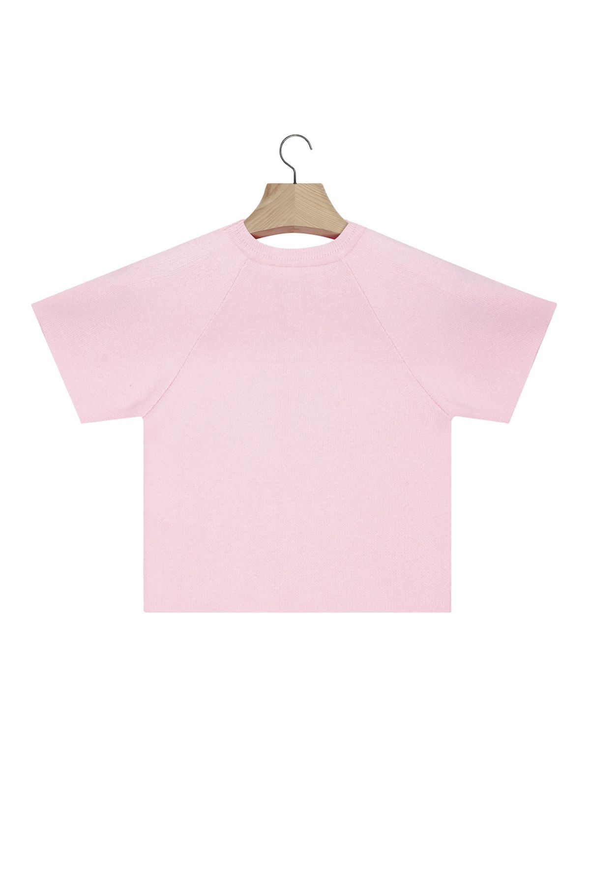 노앙(NOHANT) LONELY/LOVELY BABY KNIT PINK
