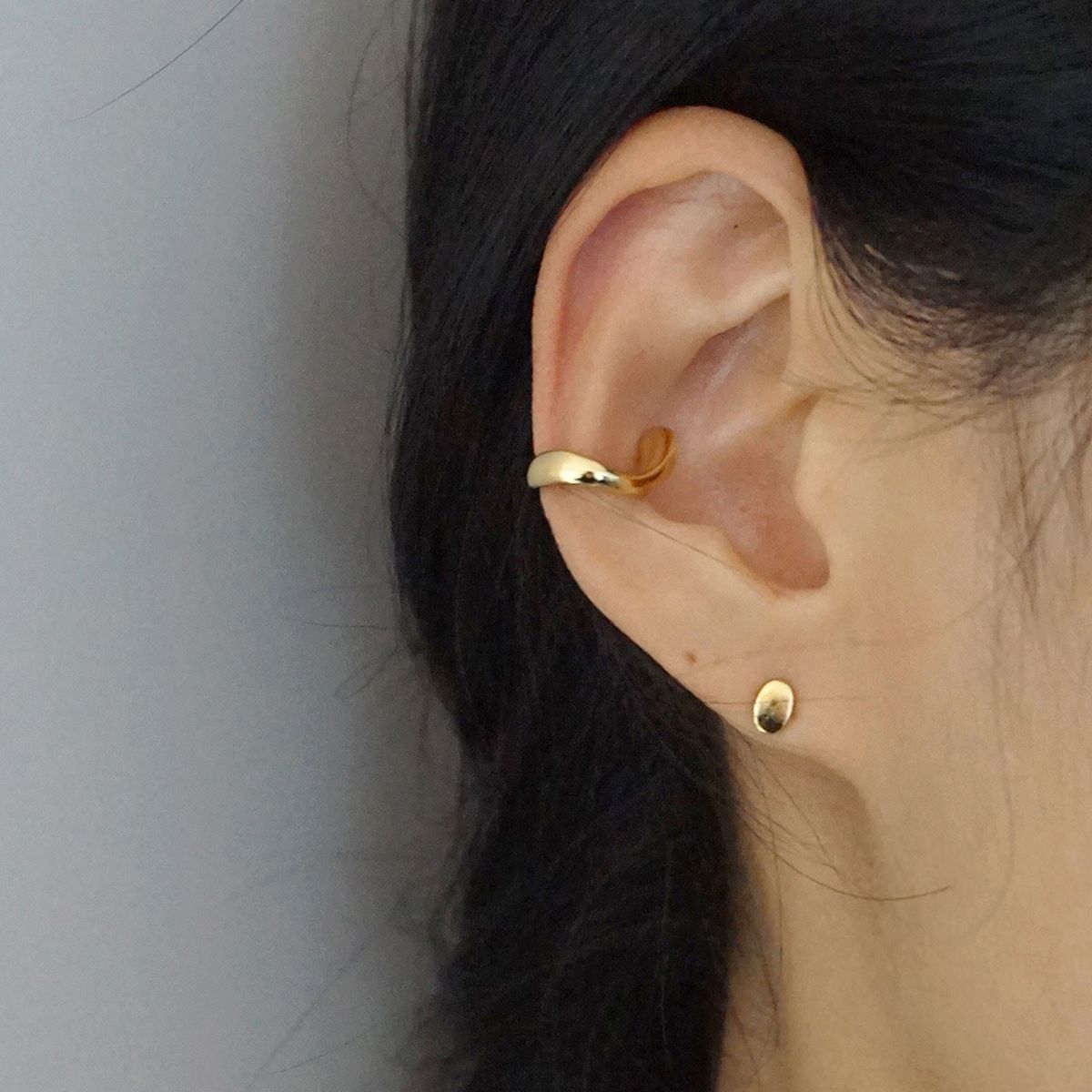 스틸 인스턴트(STILL INSTANT) Flection & Connection - E17 - Ear Cuff (Gold)