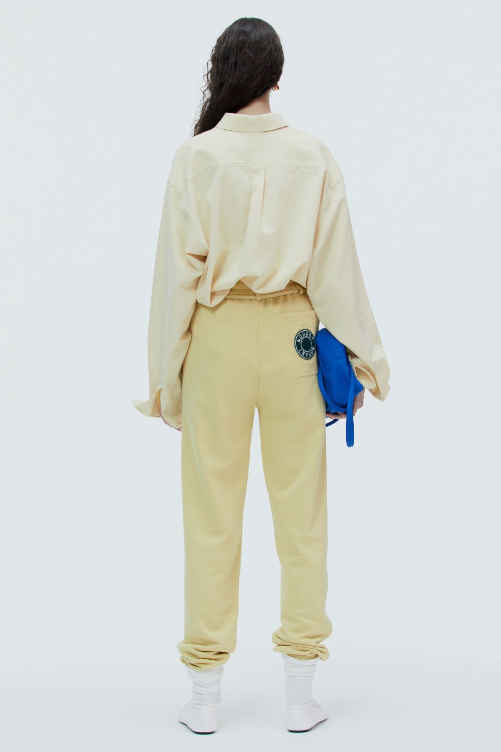 MUSINSA NOHANT BELT LOOP JOGGER PANTS RESORT-MUSTARD