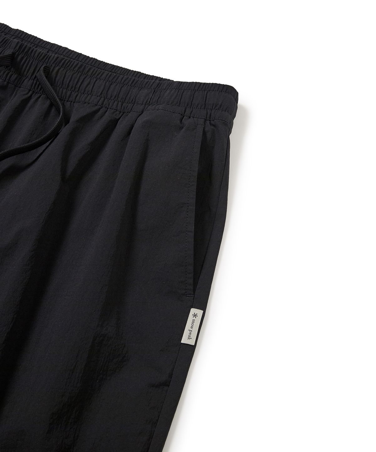 스노우피크 어패럴(SNOWPEAK APPAREL) 루트 세미 와이드 팬츠 Black (S24MMRPT21)