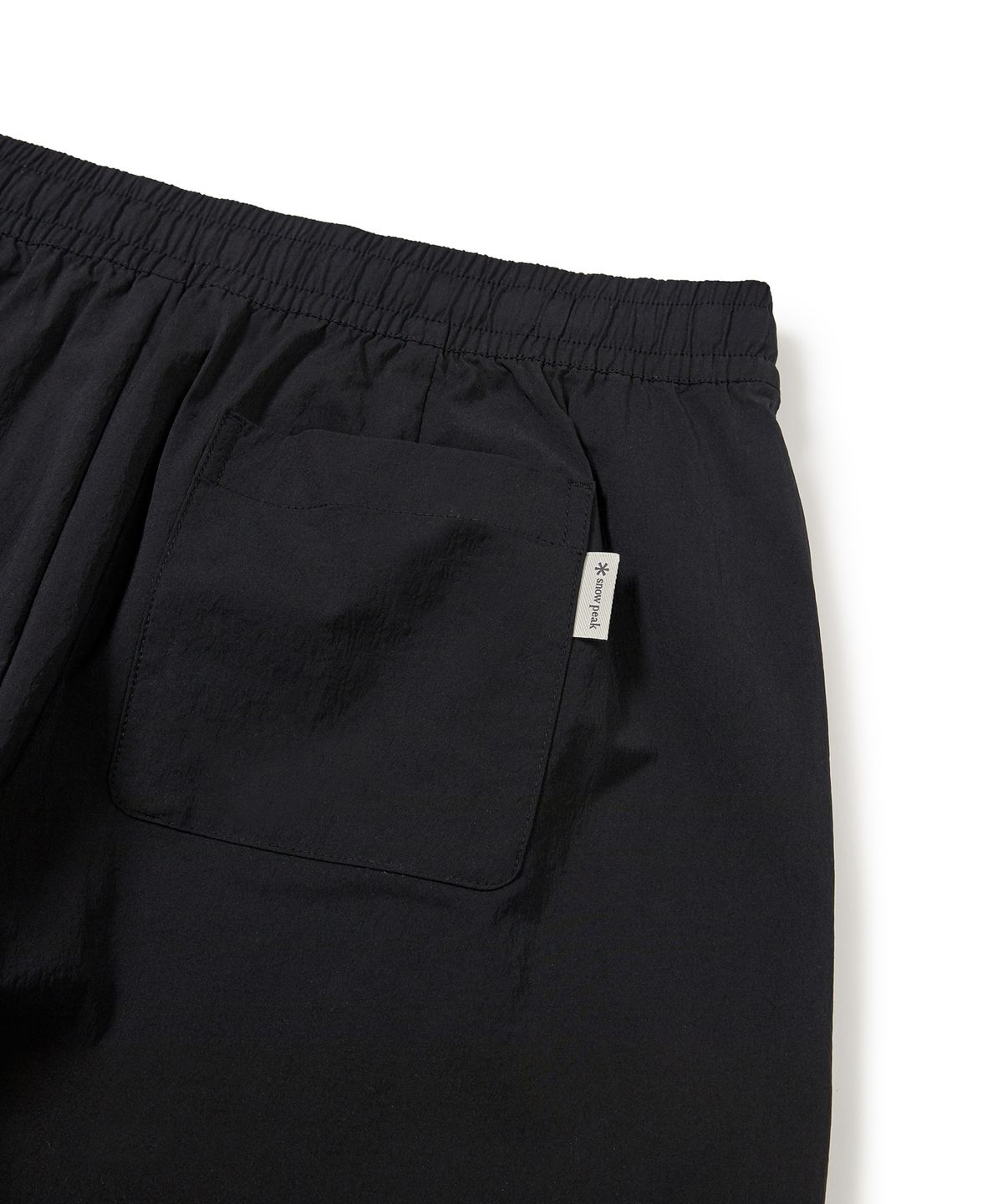 스노우피크 어패럴(SNOWPEAK APPAREL) 루트 세미 와이드 팬츠 Black (S24MMRPT21)