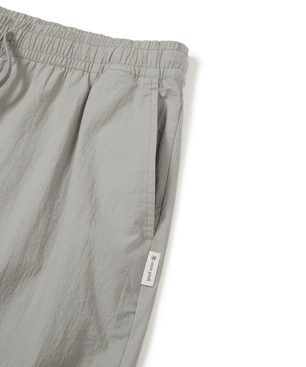 스노우피크 어패럴(SNOWPEAK APPAREL) 루트 세미 와이드 팬츠 Fog Gray (S24MMRPT21)