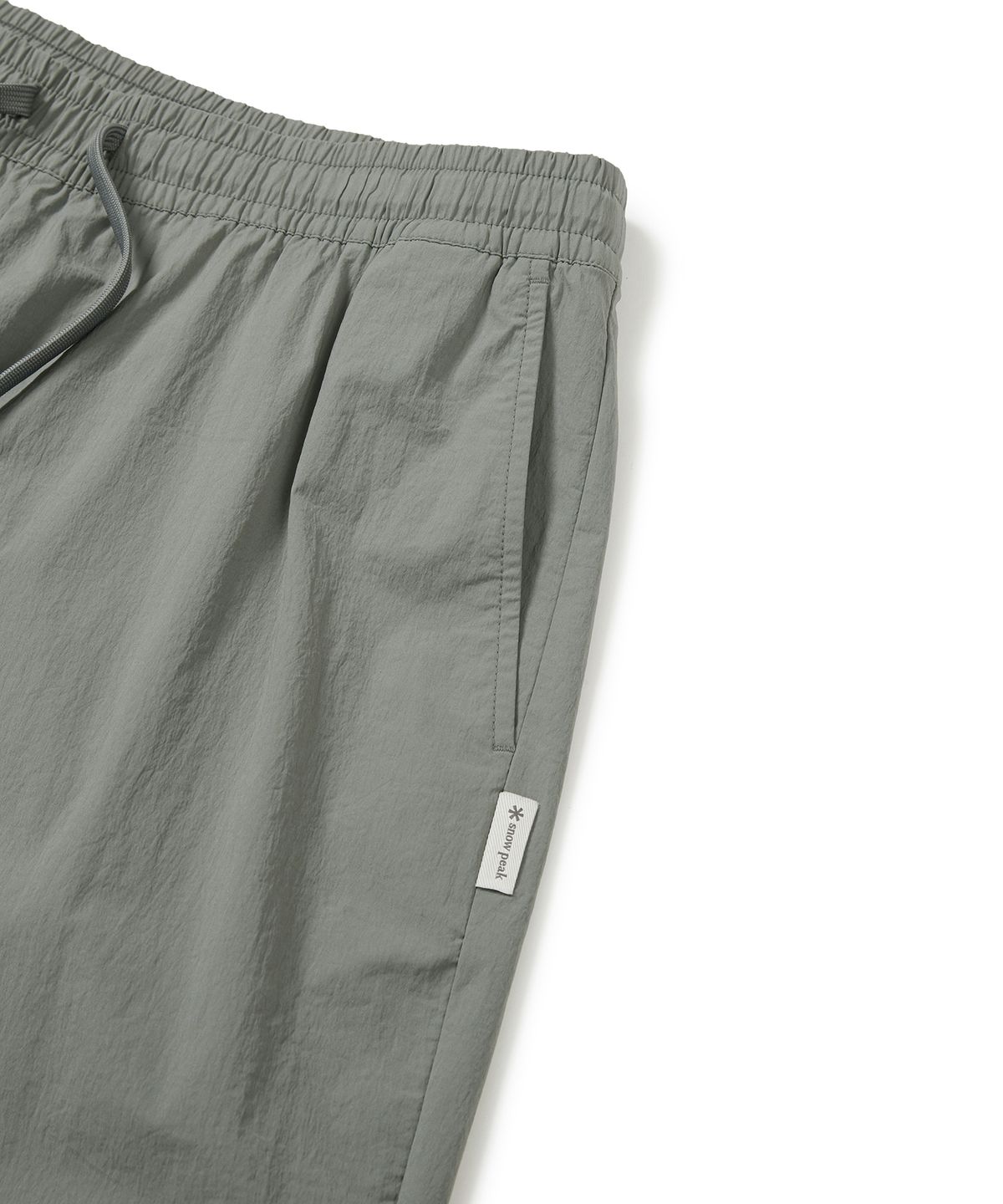 스노우피크 어패럴(SNOWPEAK APPAREL) 루트 세미 와이드 팬츠 Light Khaki (S24MMRPT21)