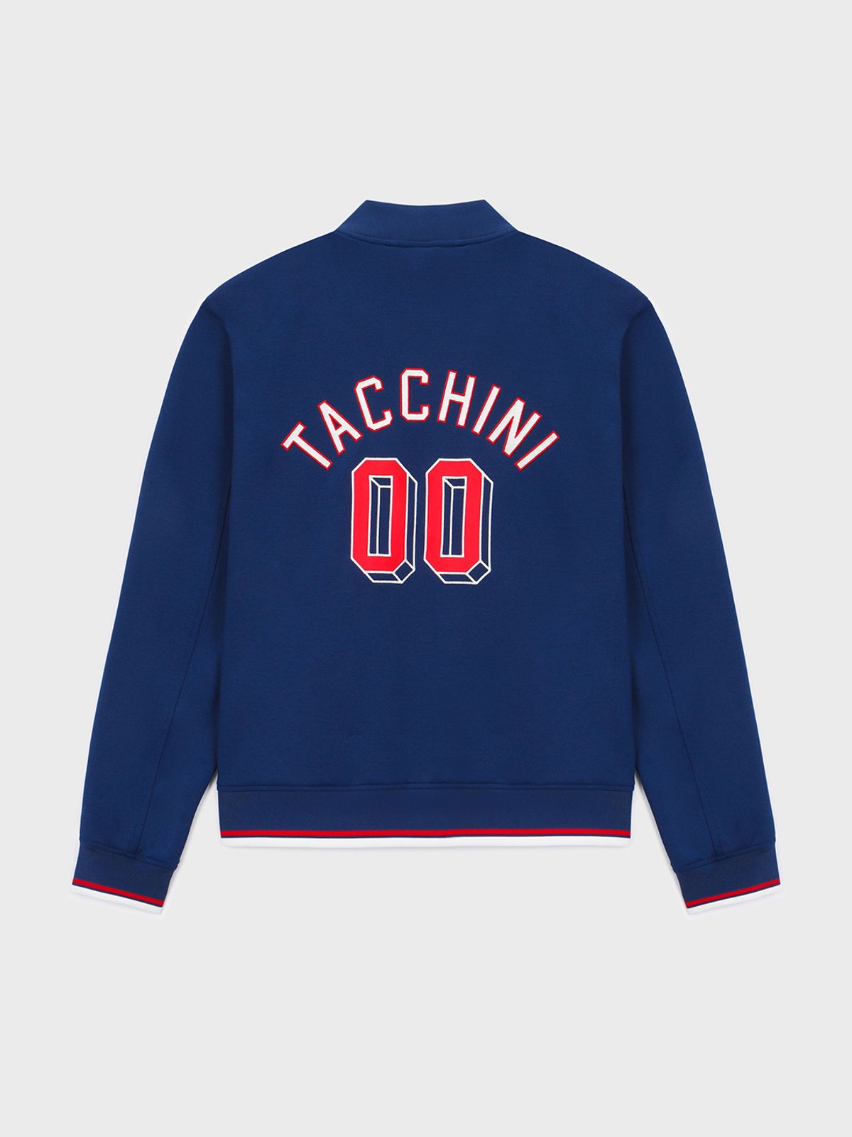 세르지오 타키니(SERGIO TACCHINI) M 프레피 져지 바시티 자켓 (Navy)