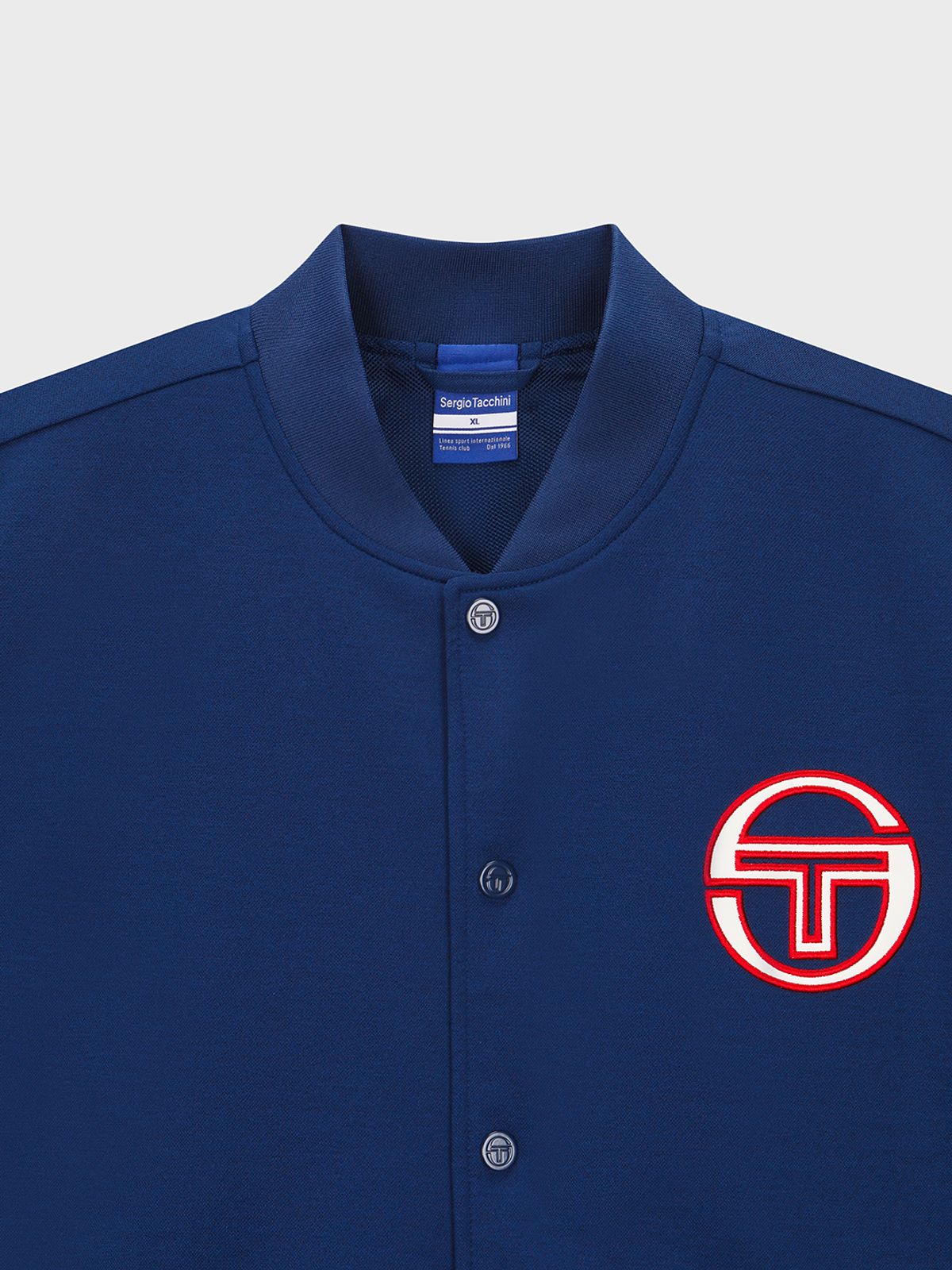 세르지오 타키니(SERGIO TACCHINI) M 프레피 져지 바시티 자켓 (Navy)