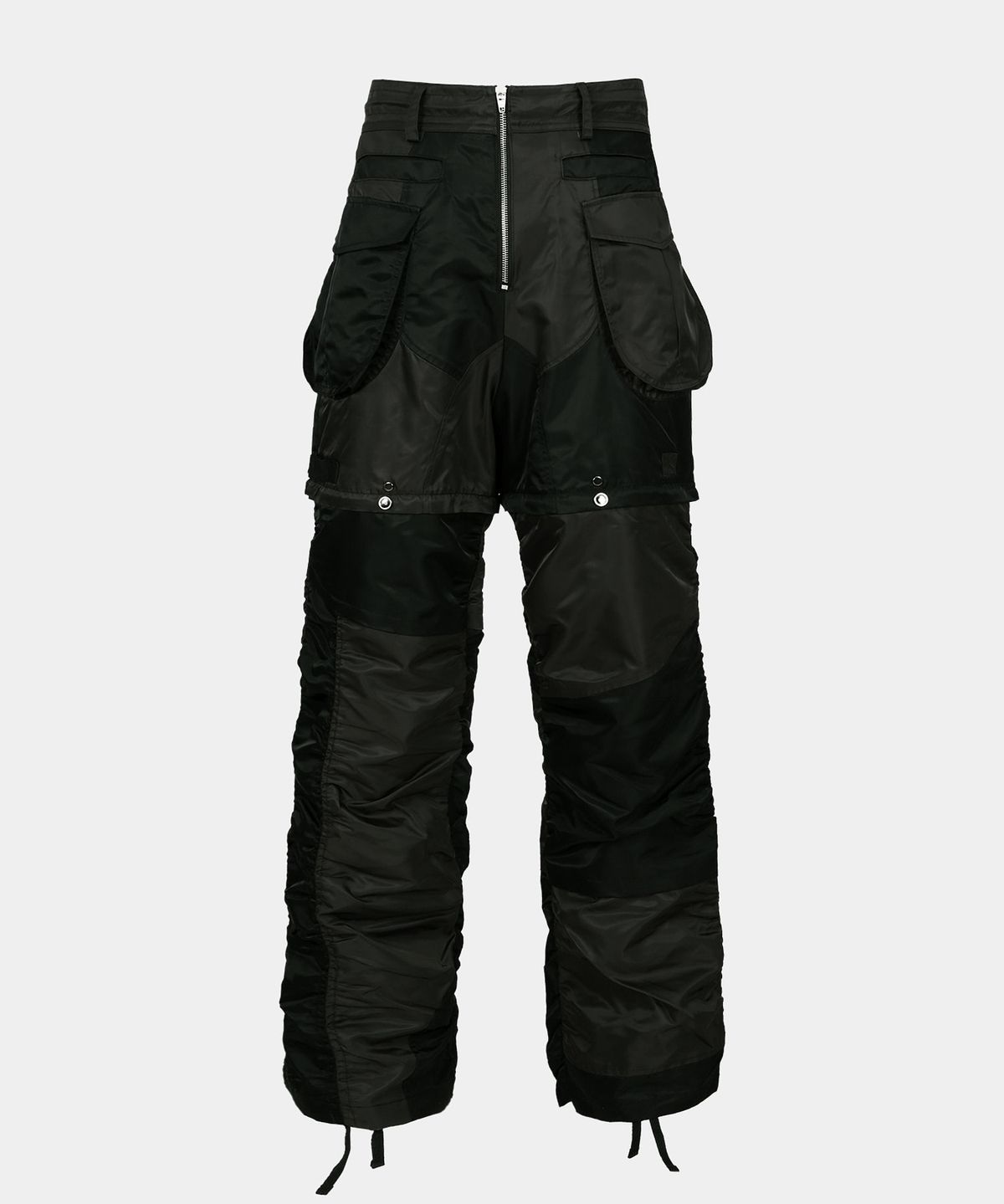 앤더슨벨(ADSB ANDERSSON BELL) 디테처블 패치워크 카고 팬츠 apa697m(BLACK)