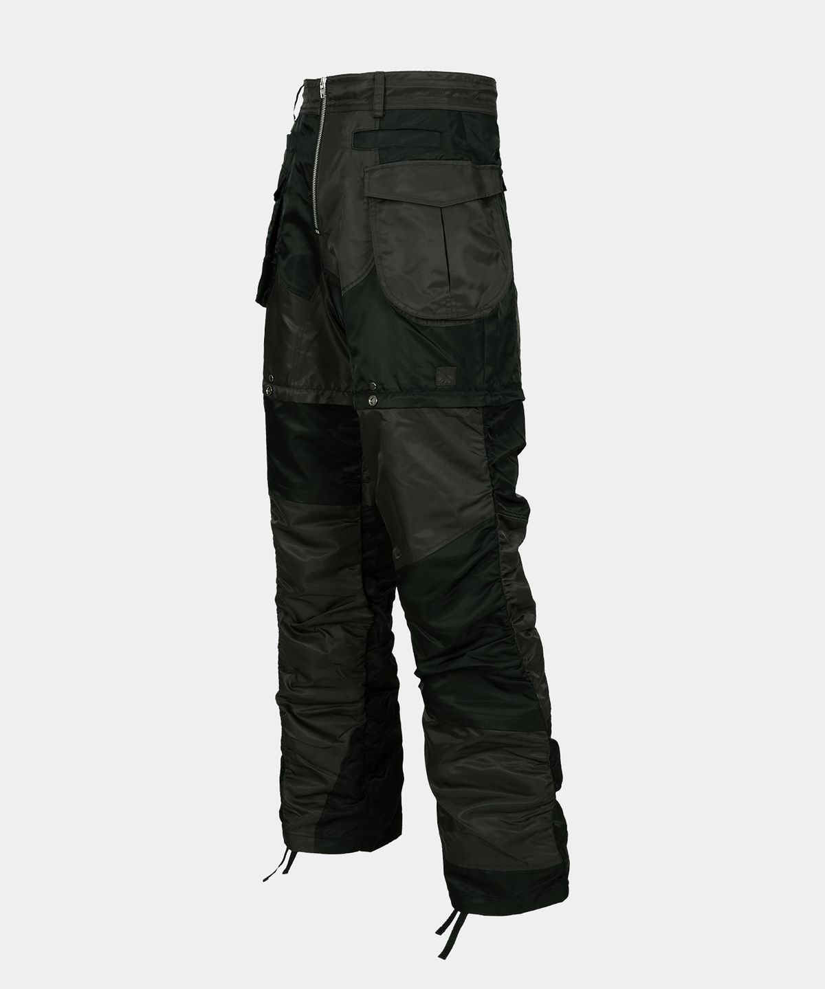 앤더슨벨(ADSB ANDERSSON BELL) 디테처블 패치워크 카고 팬츠 apa697m(BLACK)