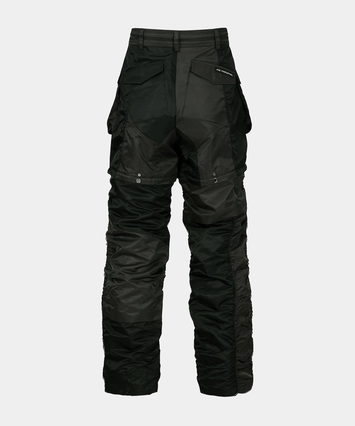 앤더슨벨(ADSB ANDERSSON BELL) 디테처블 패치워크 카고 팬츠 apa697m(BLACK)