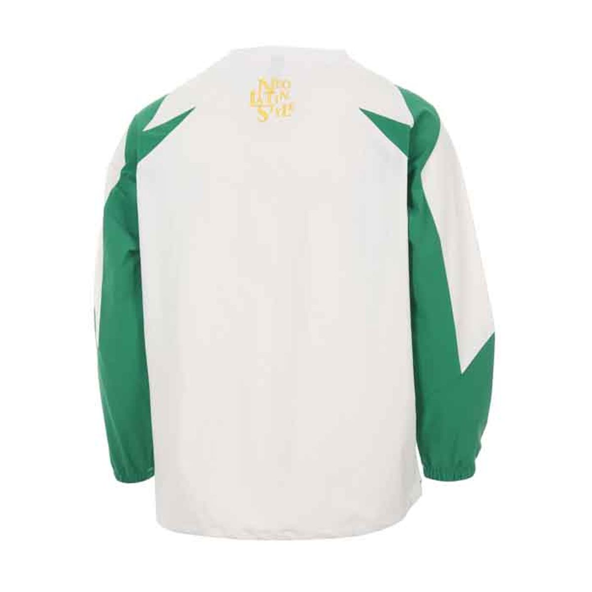 데스포르치(DESPORTE) 루씨르 풋볼 트레이닝 탑 (오버핏) WHT/GRN