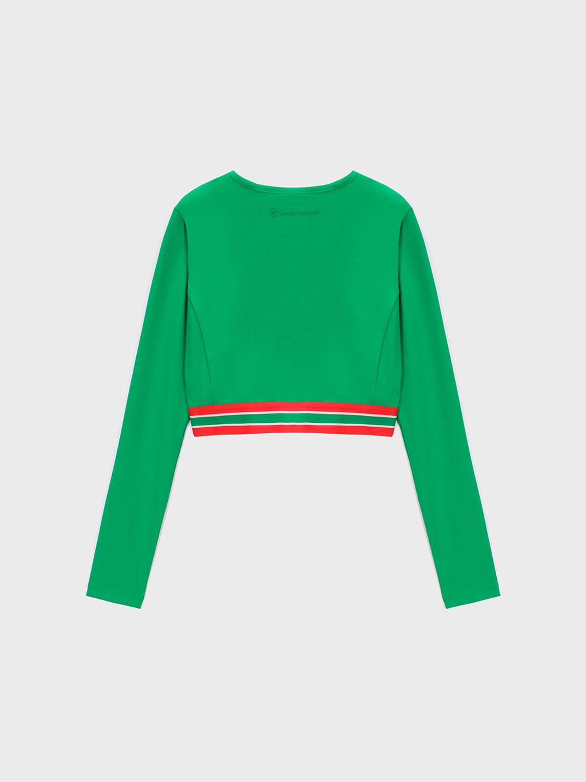 세르지오 타키니(SERGIO TACCHINI) W 플래그 립 아트웍 티셔츠 (Green)