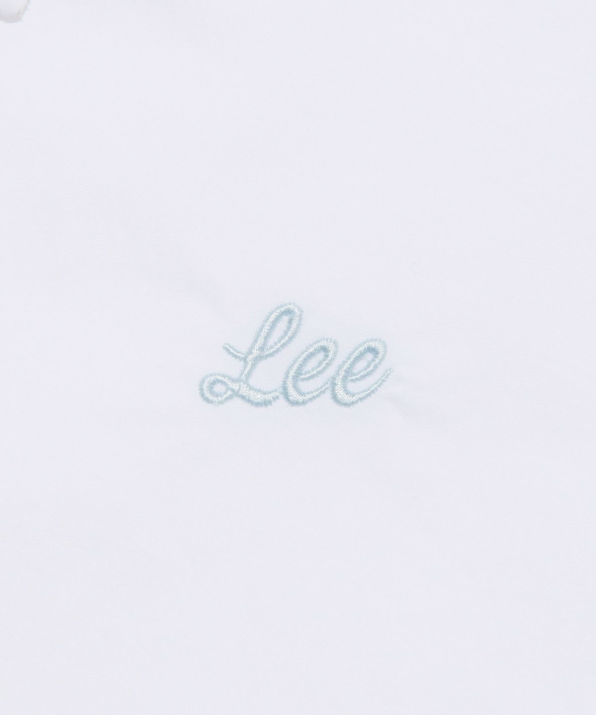 리(LEE) 우먼 숏 크롭 셔츠 화이트