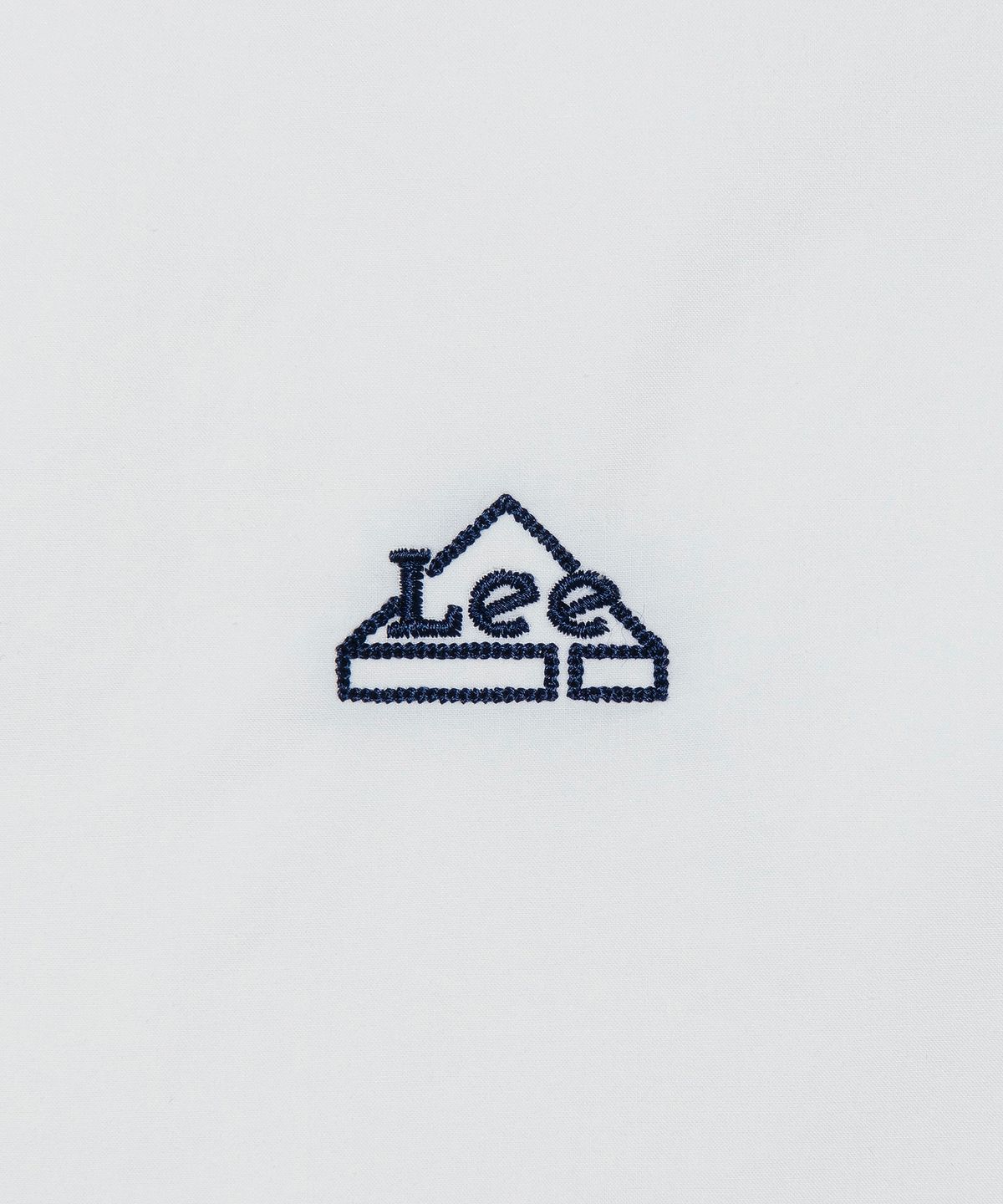 리(LEE) 하우스 로고 포플린 셔츠 화이트