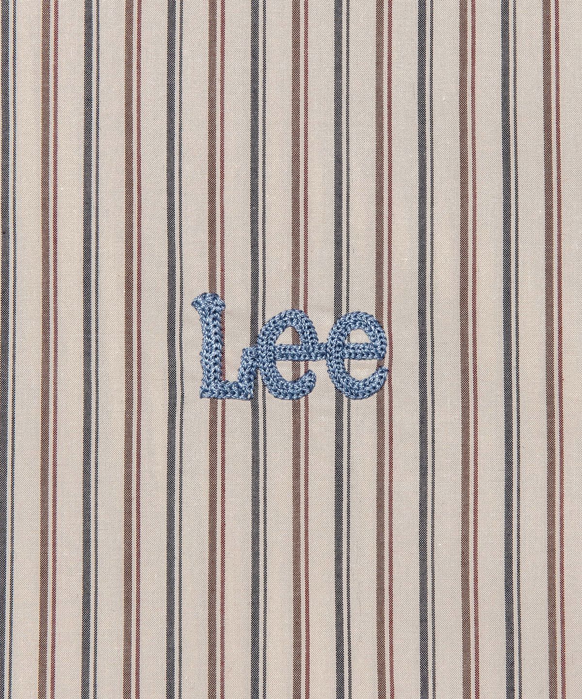 리(LEE) 트위치 로고 포플린 셔츠 베이지