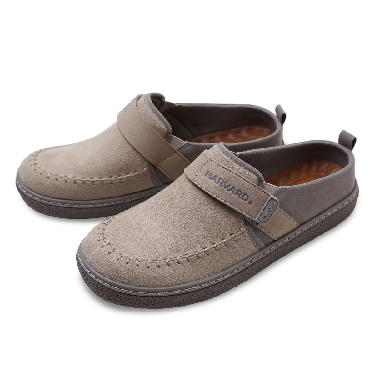 하버드 슈즈(HARVARD SHOES) 리거 블로퍼 슬리퍼 베이지