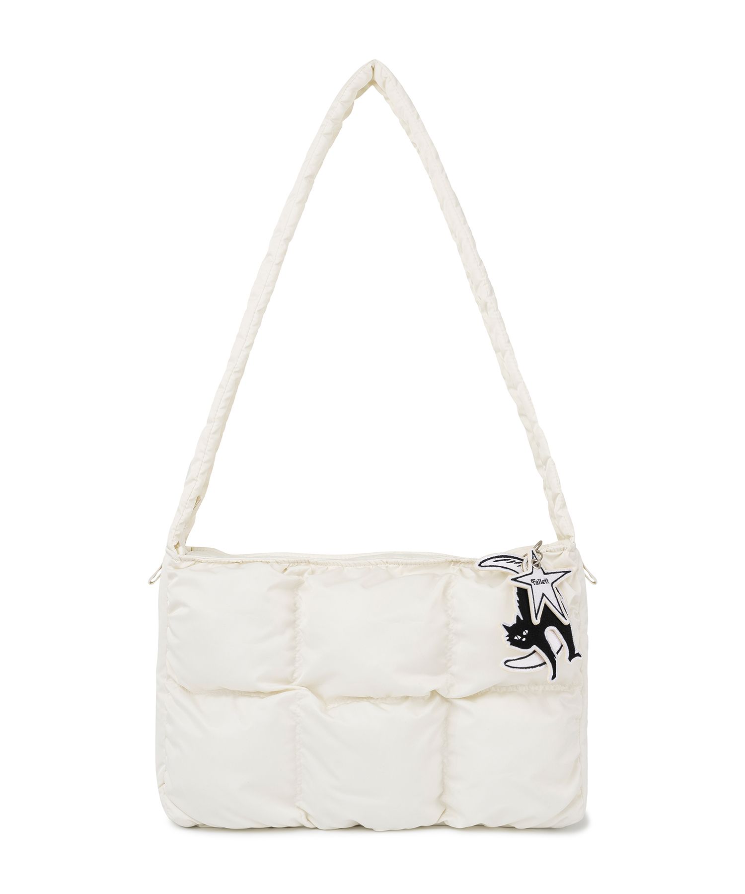 ショルダーバッグ・ポシェット Fallett Nero Badge Padded Bag Ivory FA2401BG21IV MUSINSA | FALLETT Nero Badge Padded Bag Ivory